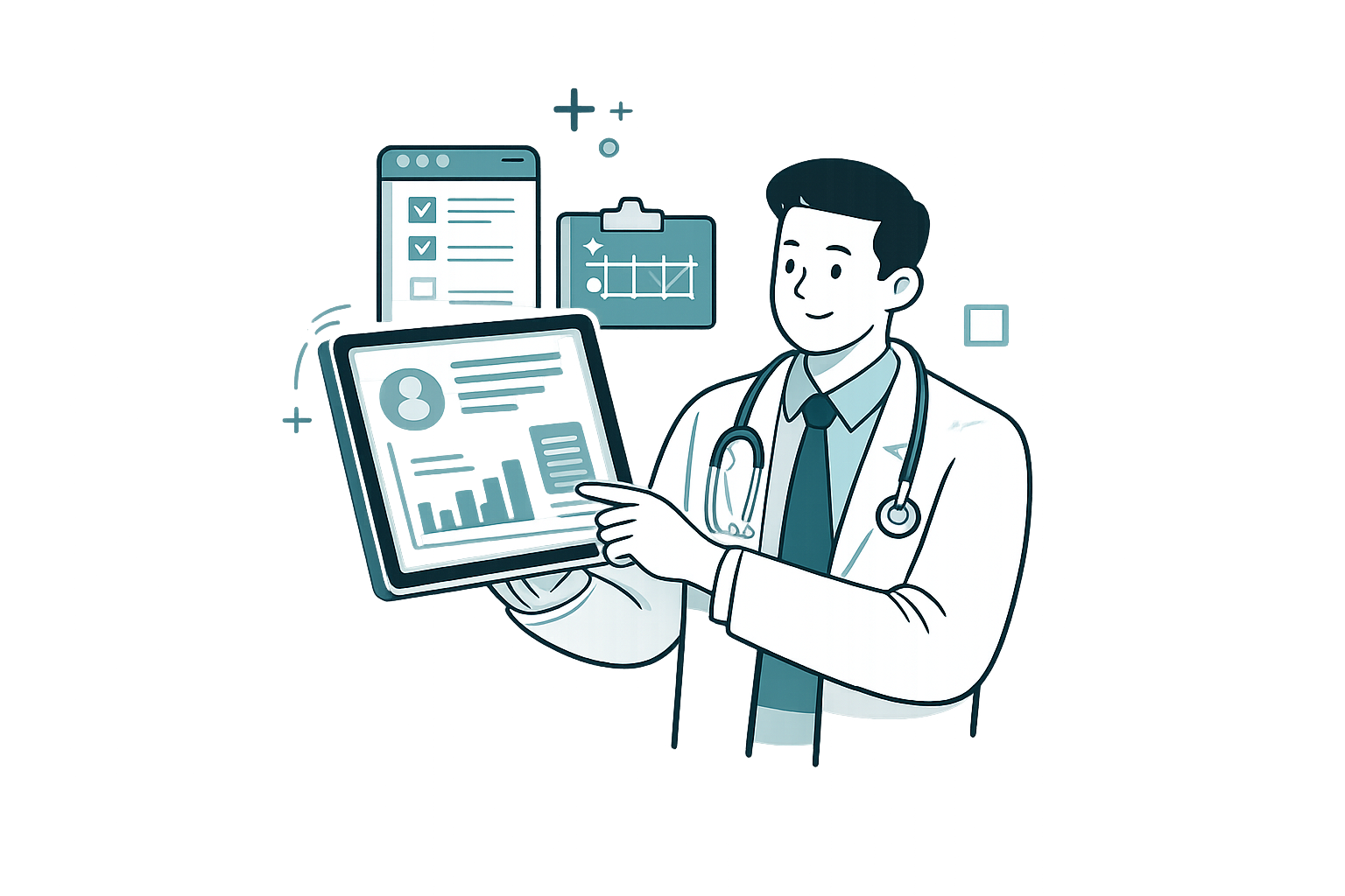 Medecin illustration